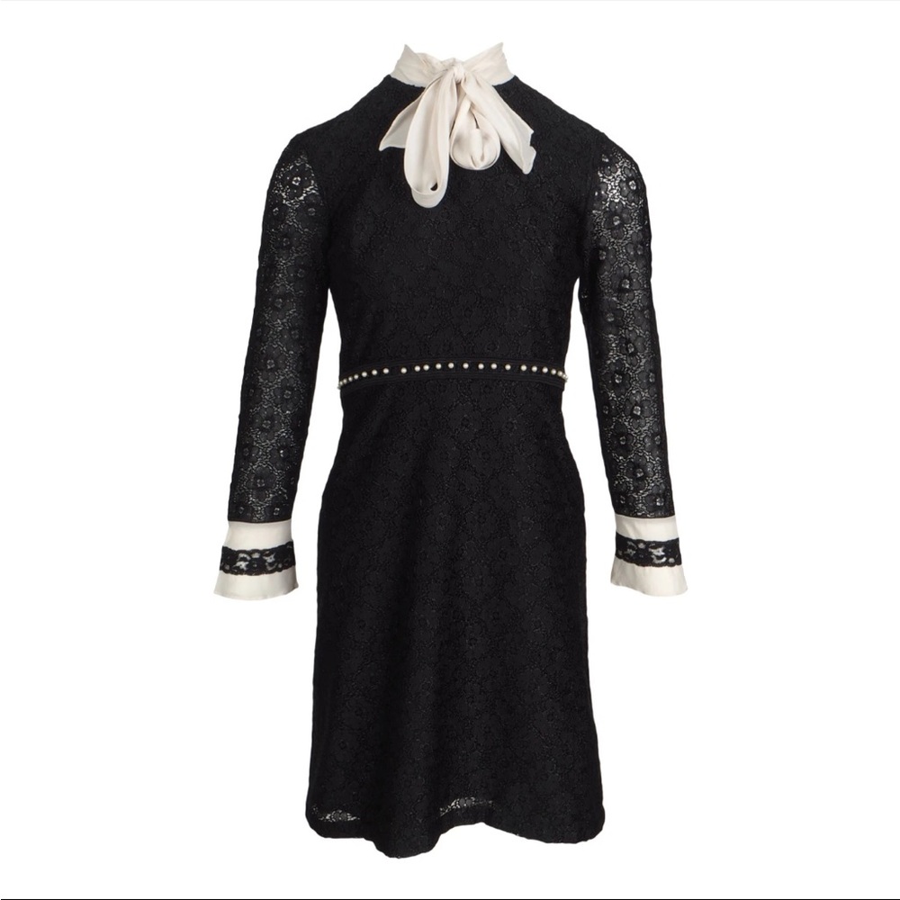Sandro Paris Women's Dress Size 34 FR / L Lace R20199H